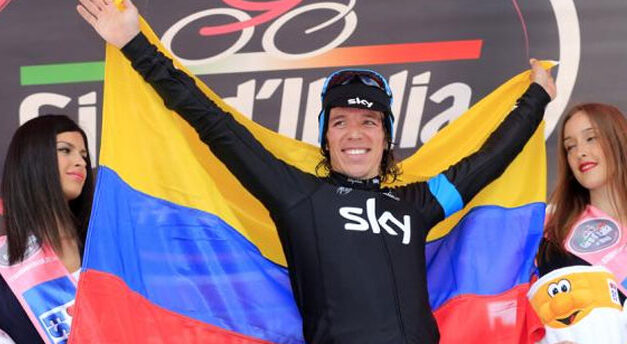 Colombia’s Rigoberto Uran takes lead in Giro d’Italia