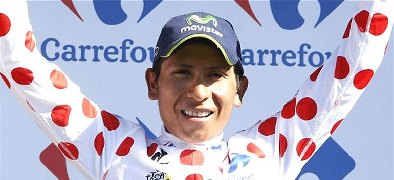 Colombia's Quintana makes history in Tour de France