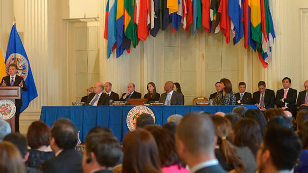 OAS passes unanimous resolution supporting Colombia peace process