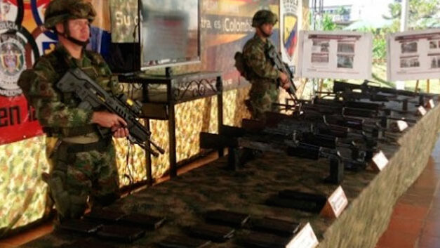 Army seizes 934 kilos of FARC explosives