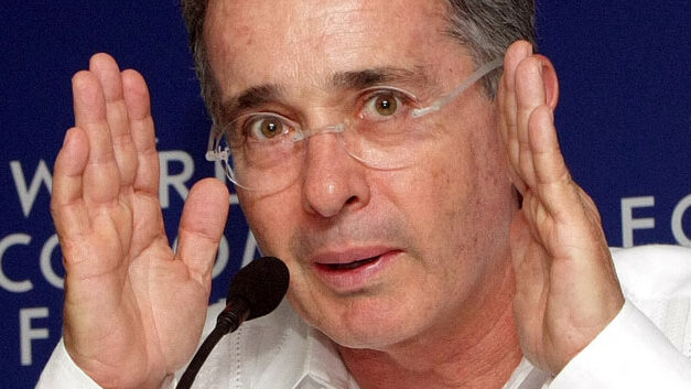 Uribe cleared of criminal liability for exposing Colombia military coordinates