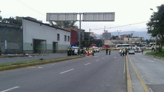 Bomb attack on Medellin shelter kills 4 hours after homeless clash with police