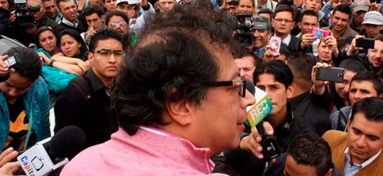 Bogota Mayor Gustavo Petro