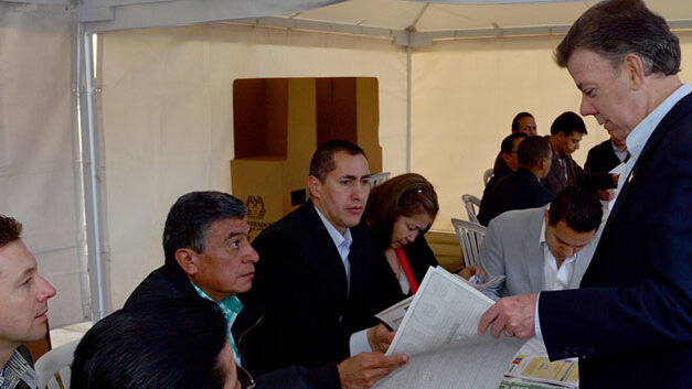 ‘I appeal to all Colombians to go vote’: Santos