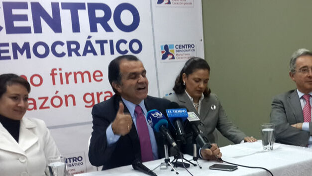 Zuluaga makes suspending FARC peace talks central point in race to 2nd round