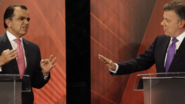 Zuluaga, Santos slam each other over peace, reputation in Colombia’s presidential debates