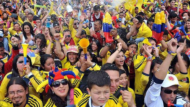Colombia bursts into yellow euphoria after historic World Cup victory
