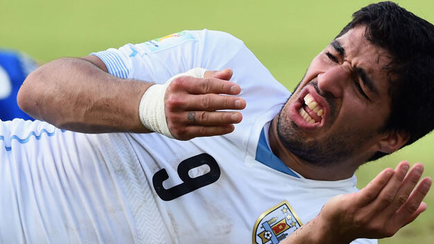 Uruguay’s Luis Suarez  won’t play Colombia in World Cup after FIFA ‘biting’ suspension