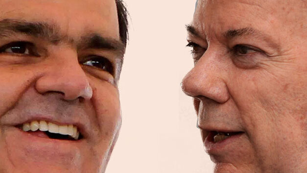 Presidential election day in Colombia