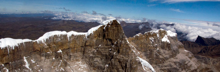 Snowy peaks of the Cocuy mountain range