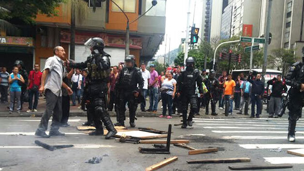 Wide range of protests spread across Colombia