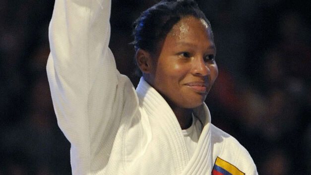 Colombia’s Yuri Alvear takes gold at the Judo World Championships