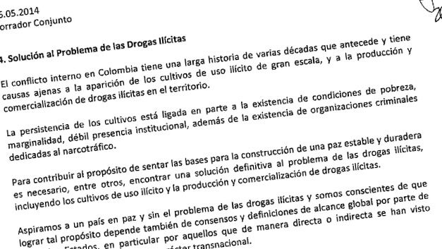 Colombia’s peace deals in depth: Illicit drugs