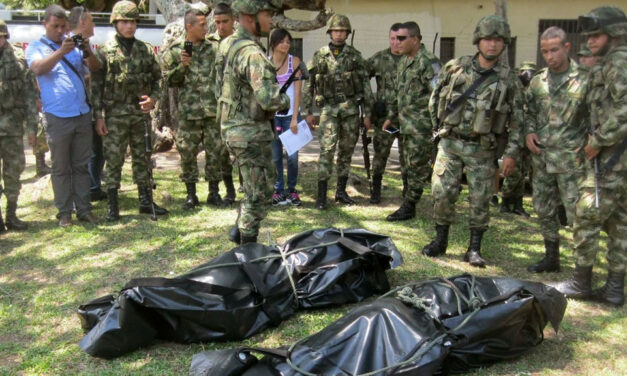 Army claims killing at least 6 guerrillas in north Colombia combat