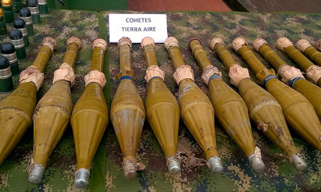 Colombia military seizes anti-aircraft rockets ‘meant for FARC’
