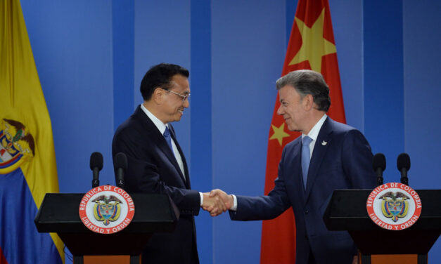 China’s prime minister visits Colombia to strengthen trade ties