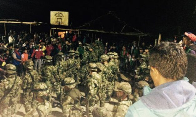 Southwest Colombia indigenous community retains 32 soldiers after local killed