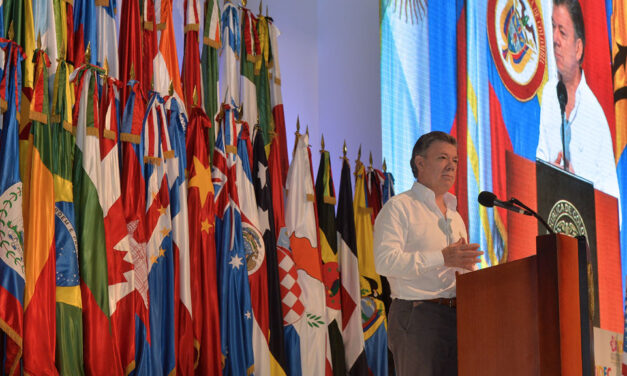 Drug problem not Colombian, but global: Santos