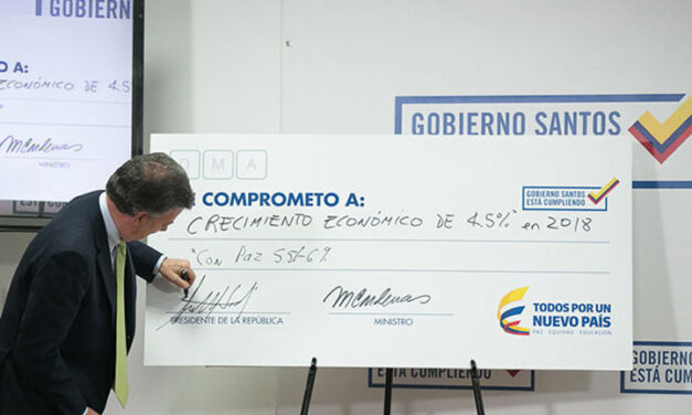 Colombia aims to boost economic growth to at least 4.5% in 2018