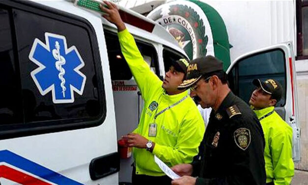 Colombian police seize ambulance trafficking 200kg of cocaine