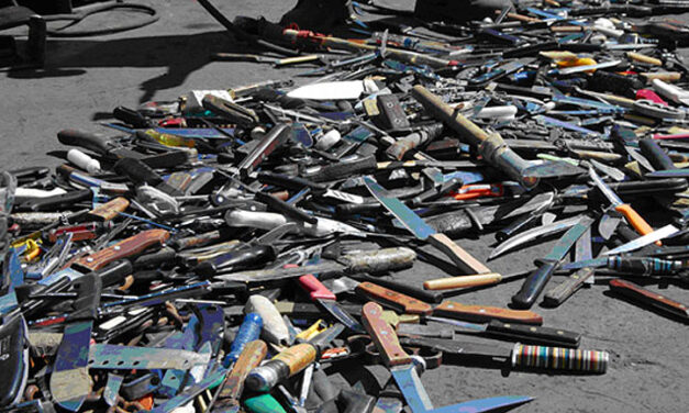 Bogota to melt 250,000 weapons into ‘statue for life’
