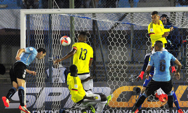 Uruguay beat Colombia 3-0 in World Cup qualifier