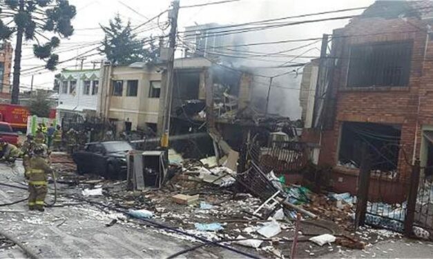 Explosion in Bogota injures 27