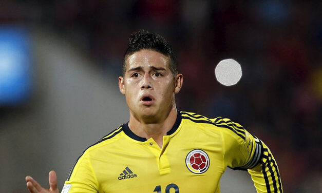 Rodriguez snatches draw for Colombia in Chile