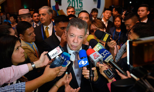 Santos will ask UN to monitor and verify pending ceasefire with FARC