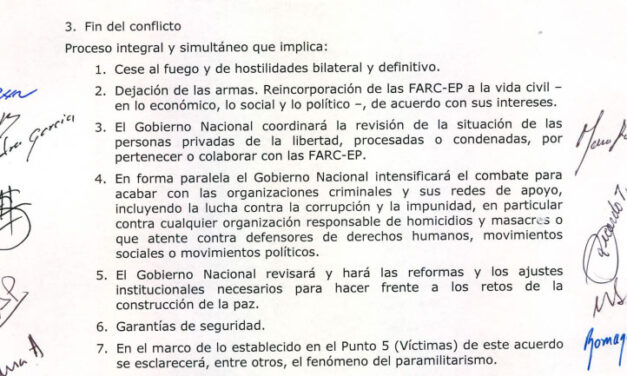 The thorny points left on Colombia’s peace talks agenda