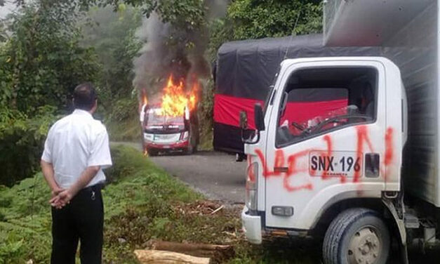 Colombia’s ELN rebels unleash wave of attacks to enforce economic shutdown