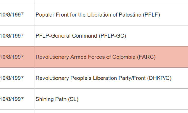 FARC will be considered terrorists until they disarm: US