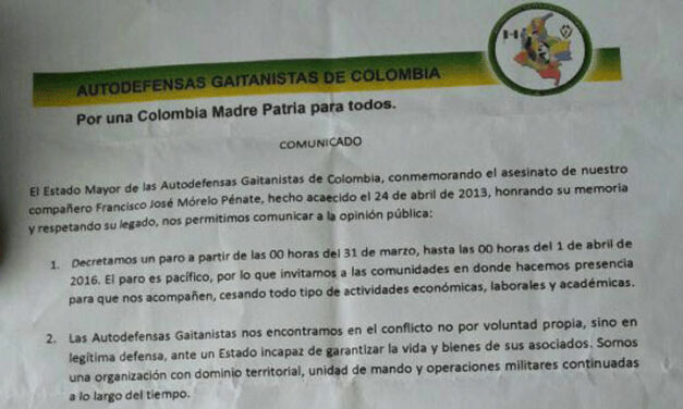 Are the Urabeños negotiating with Colombia’s government?