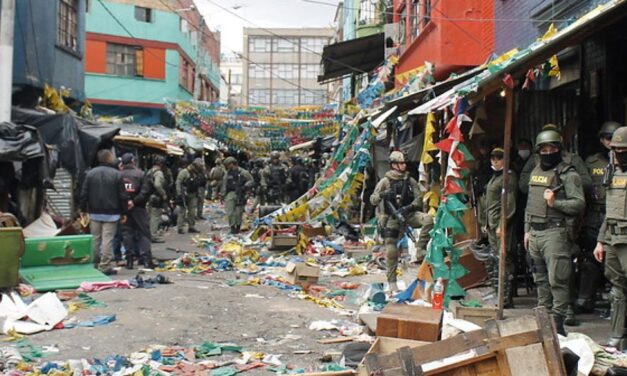 Bogota police sweep addicts out of Bronx … and into Plaza de España