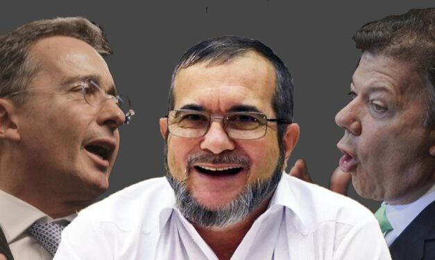 While Colombia’s FARC guerrillas invite Uribe to reconcile, Santos hurls accusations