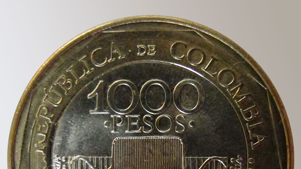 3 million colombia peso to dollar