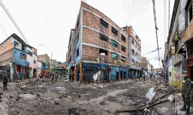 Bogota begins destruction of Colombia capital’s most infamous drug den
