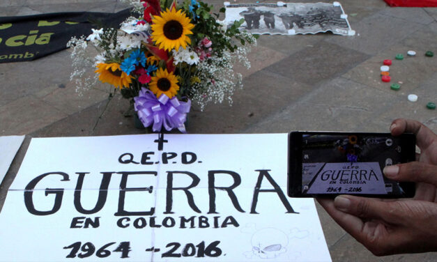 Violence between Colombia’s state and FARC rebels formally ends after 52-year war