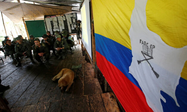 Colombia government and FARC rebels reduce number of guerrilla concentration camps