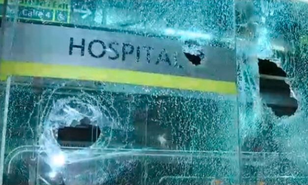 Homeless population riots in Bogota