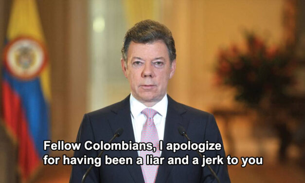 Santos should make amends with Colombia, not Uribe