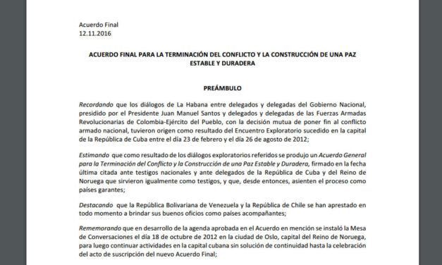 Colombia’s 2nd final peace deal made public