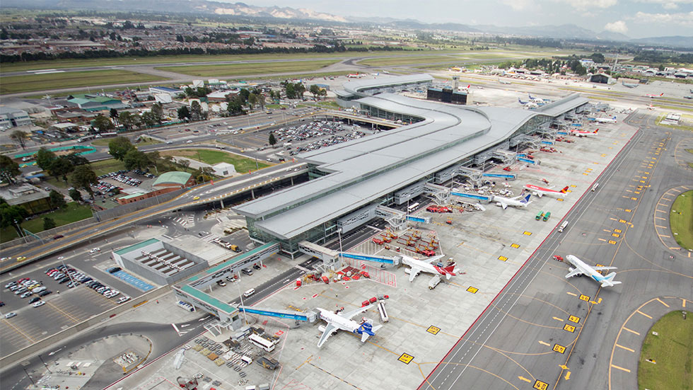 Colombia's 10 busiests airports of 2016
