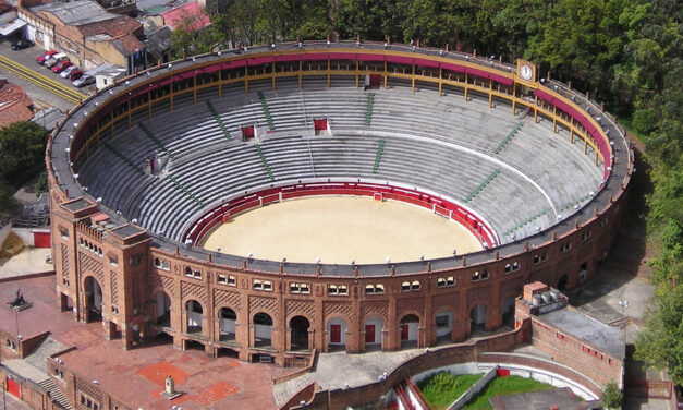 Bomb explodes by Colombia bull ring, killing 1 policeman