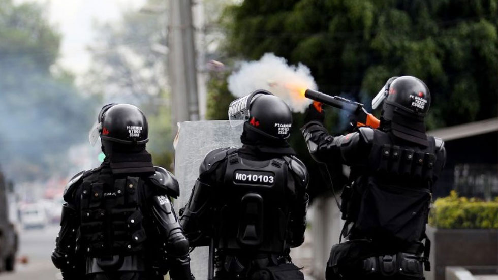 Colombia Sends Brutal Anti Riot Unit To Evict Homeless Disaster Victims National Radio