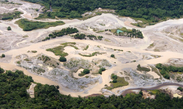 Court orders Colombia to save river from mining. These images should show why