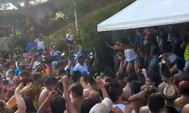 Indignation in Colombia after minors take part in public wet t-shirt event