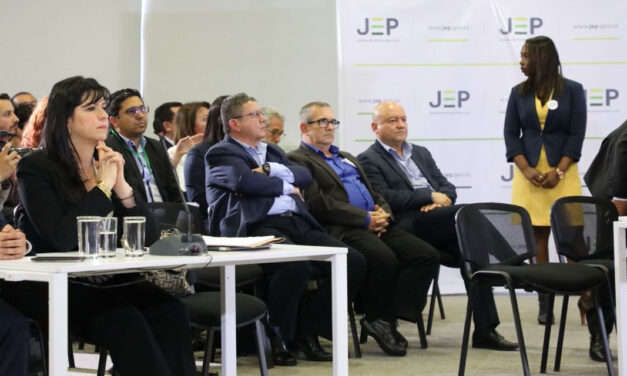 Colombia’s disarmed FARC rebels appear in court 54 years after first bullet