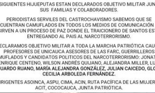 Colombia opens hotline for threatened journalists, social leaders and human rights defenders