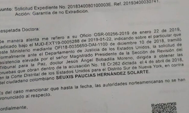 Colombia loses letter requesting US evidence against FARC leader